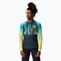 Fahrrad Longsleeve Herren Endura Tropical Print Ltd atlantic