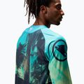Fahrrad Longsleeve Herren Endura Tropical Print Ltd atlantic 6