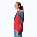 Fahrrad Longsleeve Damen Endura Tropical Print Ltd pomegranate 3