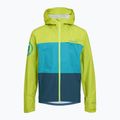 Fahrradjacke Herren Endura Singletrack II Waterproof lime green