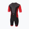 Herren Zone3 Aquaflo Fullzip Triathlonanzug schwarz TS20MAQPS101 2