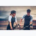 Triathlon-Anzug Damen ZONE3 Lava Long Distance Full Zip SS Aero Suit black/white/green 4
