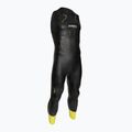 Men's ZONE3 Sleeveless Vision Triathlon Schaumstoff schwarz/lime/gun metal