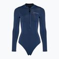 Schaumstoff für das Schwimmen Damen ZONE3 Yulex Long Sleeve navy