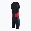 ZONE3 Activate Trisuit Herren Triathlonanzug schwarz/rot 3