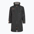 ZONE3 Recycelter Robe Parka Mantel schwarz/grau/orange