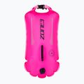 ZONE3 Safety Buoy/Dry Bag Recycled 28 l high vis rosa