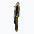 Damen-Triathlon-Neoprenanzug Zone3 Vanquish-X - Limited Edition 5 mm gunmetal/gold 5