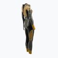 Damen-Triathlon-Neoprenanzug Zone3 Vanquish-X - Limited Edition 5 mm gunmetal/gold 6
