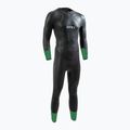 Herren ZONE3 Terraprene® Vision Triathlon Neoprenanzug schwarz/forstgrün