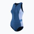 Damen Schwimm-Neoprenanzug ZONE3 Yulex Sleeveless multi blue/white