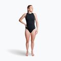 Damen-Einteiler Badeanzug ZONE3 High Neck Costume black 3