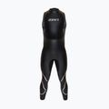 Herren Triathlonanzug aus Neopren ZONE3 Glide Sleeveless Wetsuit black/grey