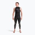 Herren Triathlonanzug aus Neopren ZONE3 Glide Sleeveless Wetsuit black/grey 3