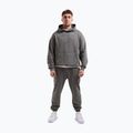 Herrenpullover BOXRAW East Street Hoodie distressed grey 2