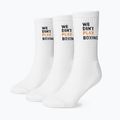Herren­socken BOXRAW We Don't Play Boxing Crew 3 pairs white