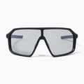 Endura Mullet Photochromic mattschwarz/silberne Blitzspiegel-Sonnenbrille 2