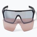 Endura Singletrack Photochromic schwarz/photochromic silber flash mirror/ambe Sonnenbrille 5