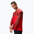 Herren Endura Core Gedruckt Flamme rot Radfahren Longsleeve 2