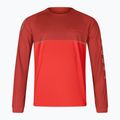 Herren Endura Core Gedruckt Flamme rot Radfahren Longsleeve 3