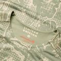 Herren Endura Grid Floral Ltd Radfahren Longsleeve Tweed grün 6