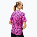 Frauen Radfahren Trikot Endura Grid Floral Ltd W rosa Pop 3