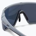 Endura Singletrack dreich grau/blau revo smoke/klar silber flash mirror Sonnenbrille 5