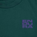 Endura T-Shirt mit gestapeltem Logo-Print in Teal 2