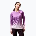 Fahrrad-Longsleeve Damen Endura Singletrack Print W end purple