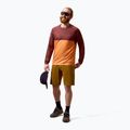 Herren Fahrrad-Langarmshirt Endura Core Printed end orange 2