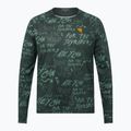 Fahrrad-Longsleeve Herren Endura Singletrack Print carbon grey