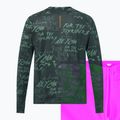 Herren Fahrrad-Langarmshirt Endura Singletrack Print carbon grey 2