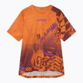 Herren Fahrradtrikot Endura Singletrack Print end orange