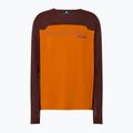 Fahrrad-Longsleeve Kinder Endura MT500 Burner end orange
