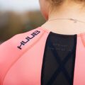 Damen-Triathlonanzug HUUB Commit Long Course Suit schwarz/koralle 6