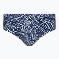 Herren HUUB Brief Badeslip Alistair navy/weiß