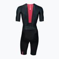 Fahrradanzug Herren HUUB Strada Road Speed Suit Smooth Sleeve black/red 2