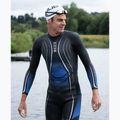 Triathlon-Neoprenanzug Herren HUUB Agilis II Back Zip 3.5 metalic blue 3