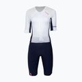 Damen-Triathlonanzug HUUB Anemoi 3 SUB22 white/navy/pink