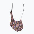 Einteiliger Damen-Badeanzug Zoggs Culture Jam Deep Scoo braun / multicolour 2