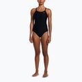 Einteiliger Damen-Badeanzug Nike Solid Racerback schwarz 2