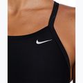 Einteiliger Damen-Badeanzug Nike Solid Racerback schwarz 4