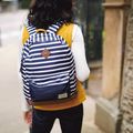 REGATTA Stamford 20 l marineblau gestreift Tagesrucksack 4