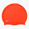 Nike Solid Silicone Kinderschwimmkappe orange TESS0106-618