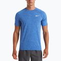 Herren-Trainings-T-Shirt Nike Heather navy blau NESSA589-494