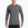 Herren-Trainings-Langarmshirt Nike Heather schwarz NESSA590-001