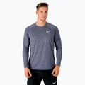 Herren Trainingsshirt Nike Heather navy blau NESSA590-440