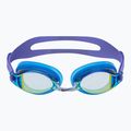 Nike CHROME MIRROR lila-blaue Schwimmbrille NESS7152 2