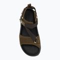Damen-Barfußsandalen Vivobarefoot Tracker Ora dark olive 5