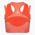 Gymshark Vital Rise Sports rot / meliert Trainings-BH 2